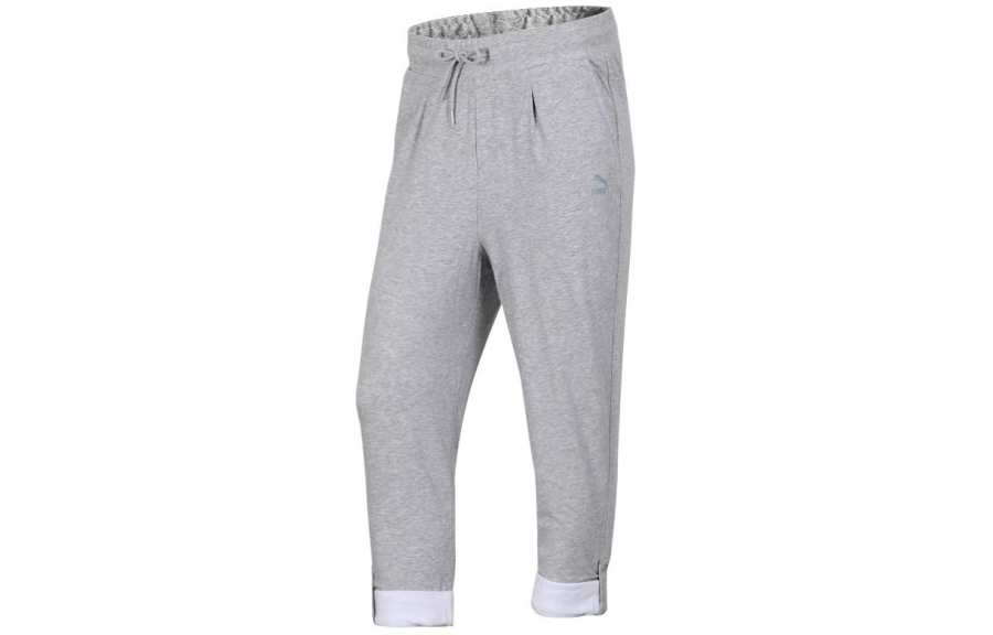PUMA Knitted Sweatpants Women's Gray