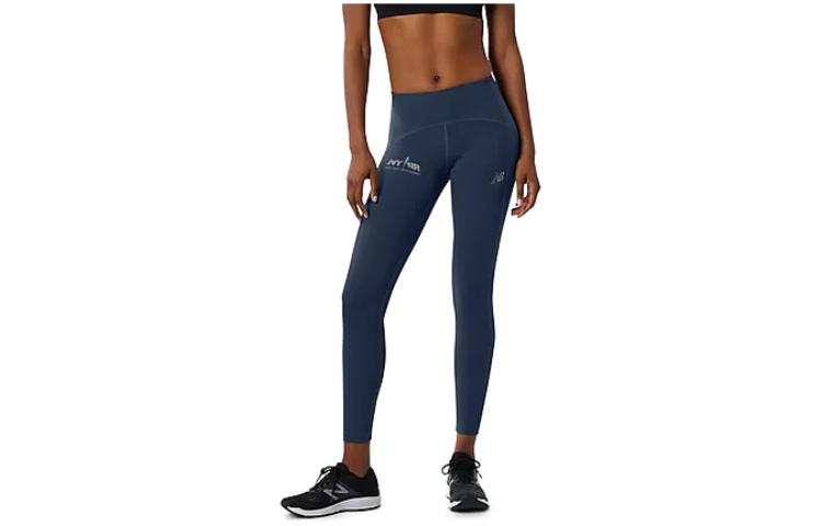 New Balance New Balance Knitted Sweatpants Women's Navy Moderate Slim Fit Pants