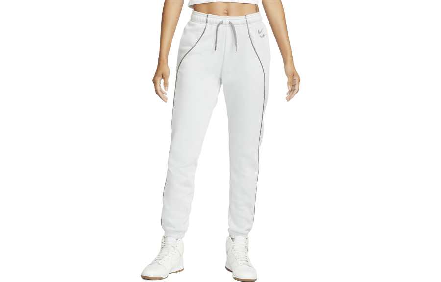 Nike Nike Knitted Sweatpants Women's Pure White Gold Moderate Cuffed Pants