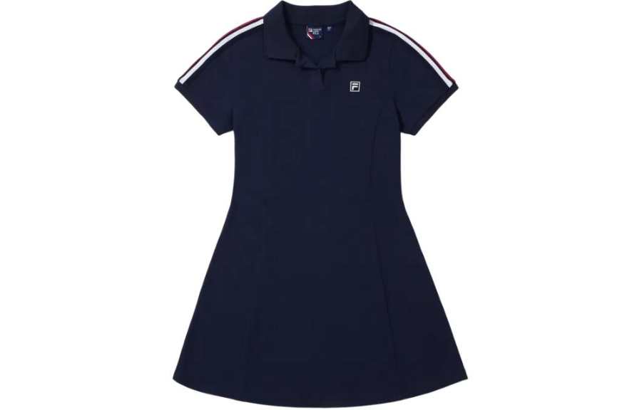 FILA Short Sleeved Dress Women's Marine Blue