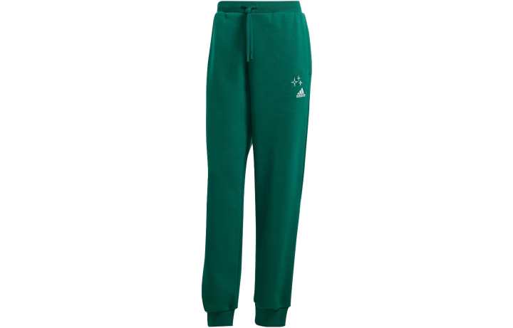 Adidas Adidas SCRIBBLE Knitted Sweatpants Women's Green Moderate Cuffed Pants