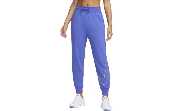Nike Nike Knitted Sweatpants Women's Blue Moderate Cuffed Pants