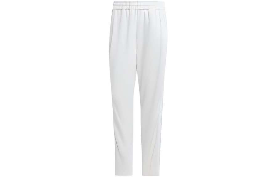 Adidas Adidas Essential Knitted Sweatpants Women's Track Gray Moderate Straight Fit Pants