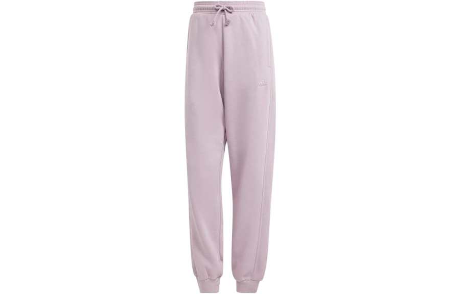 Adidas Adidas All Szn Fleece Loose Pants Knitted Sweatpants Women's Purple