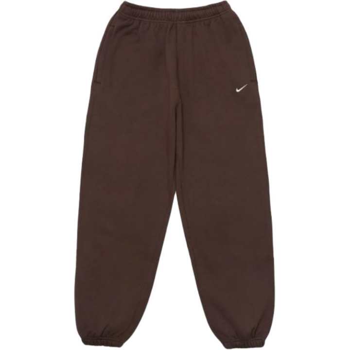 Nike Nike Knitted Sweatpants Women's Brown Moderate Cuffed Pants