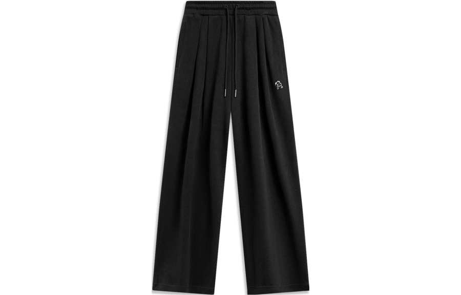 Li-Ning Li Ning x LEAGUE OF LEGENDS Sports Life Collection Knitted Sweatpants Women's Black