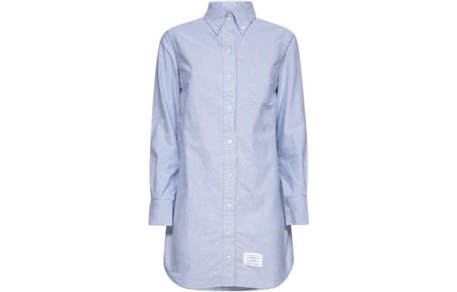 THOM BROWNE Thom Browne Rwb trim shirt dress