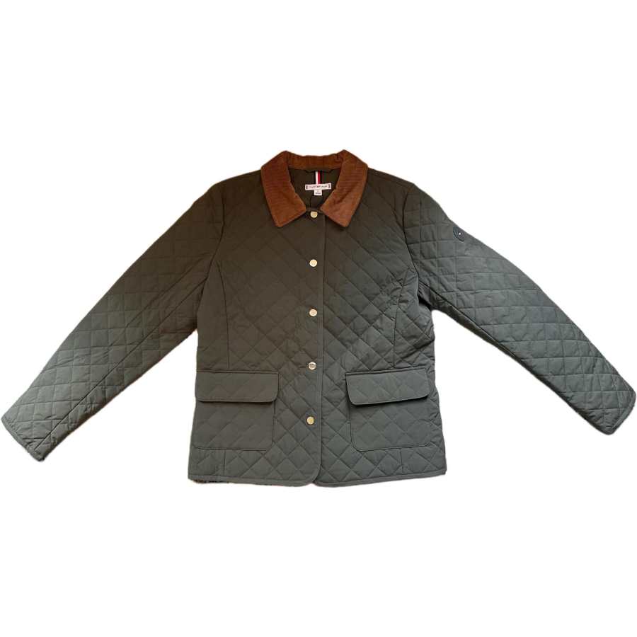 Tommy Hilfiger FW24 Puffer Jacket Women's Green