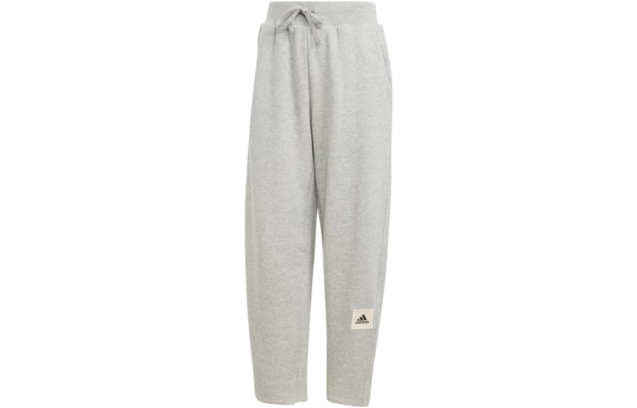 Adidas Adidas Knitted Sweatpants Japan Version Women's Gray