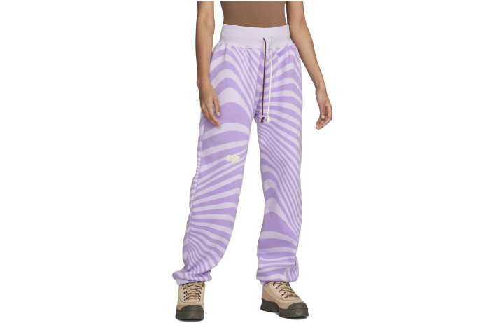 Nike Nike Knitted Sweatpants Women's Lilac Moderate Cuffed Pants