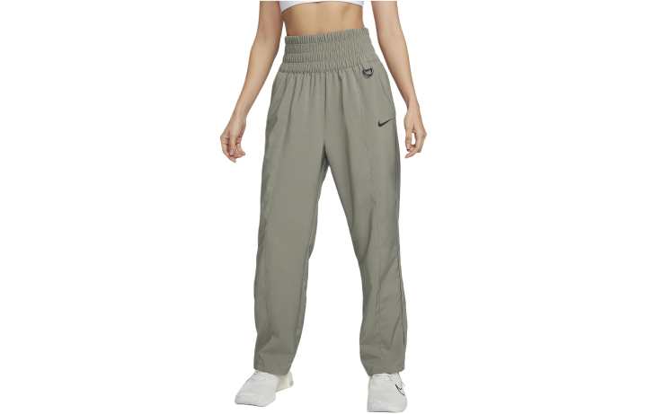Nike Nike Dri Fit One Knitted Sweatpants Women's Dark Gray Mud