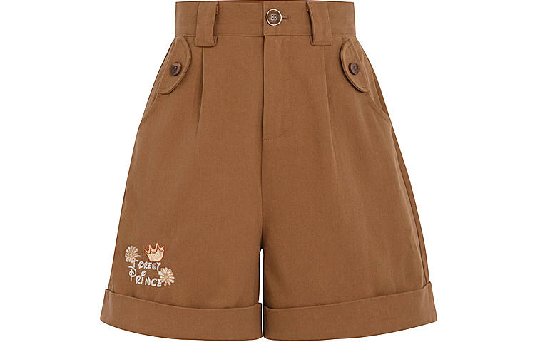 SNBL Casual Shorts Women's Dark Brown