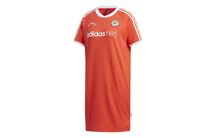 Adidas Neo Short Sleeved Dress Women's Light Red