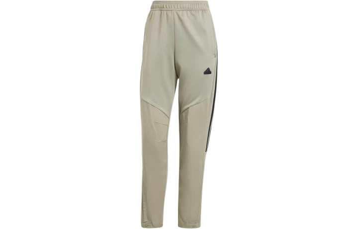 Adidas Adidas Tiro Material Mix Tracksuit Bottoms Knitted Sweatpants Women's Pebble Gray