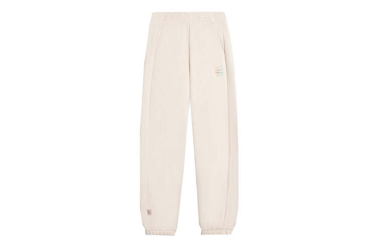 Li-Ning Li Ning Sports Fashion Collection Casual Versatile Elastic Cuff Fleece Lined Elastic Waistband Knitted Sweatpants