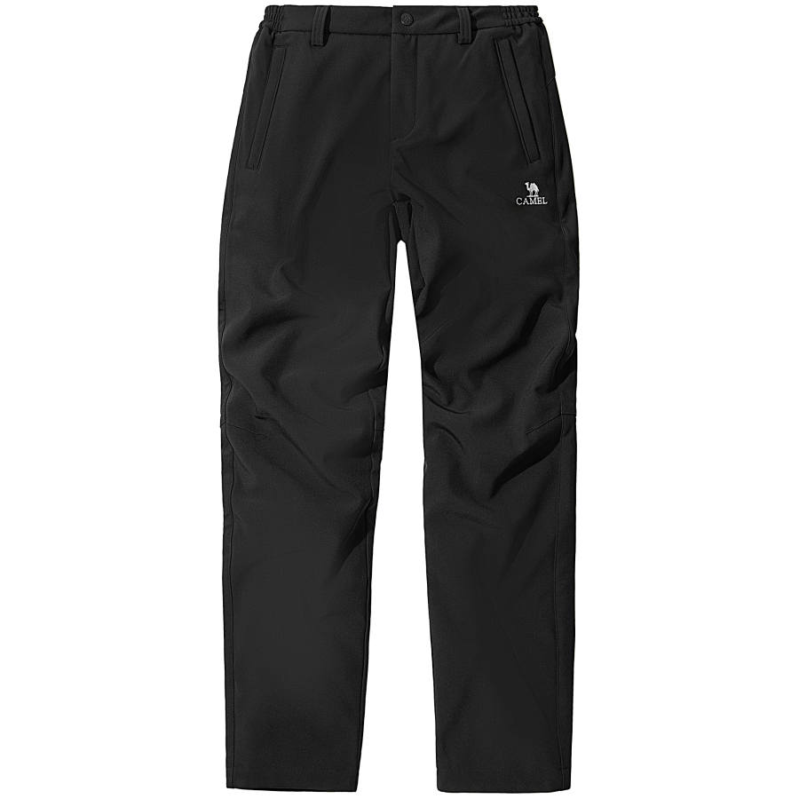CAMEL CAMEL Urban Function Series Solid Color Logo Label Windproof And Waterproof Fleece Lined Thermal Mountaineering