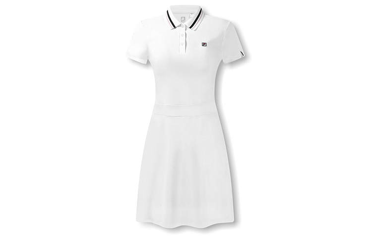 FILA Short Sleeved Dress Women's Jade White