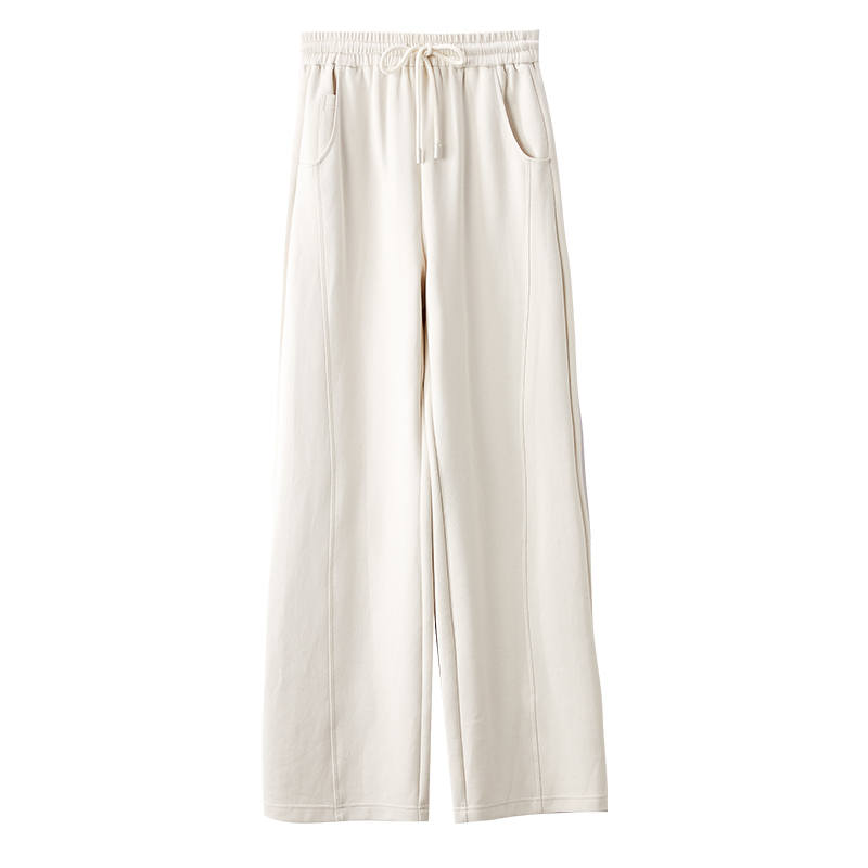 XIANGYING Casual Pants Women's Moderate Straight Fit Pants