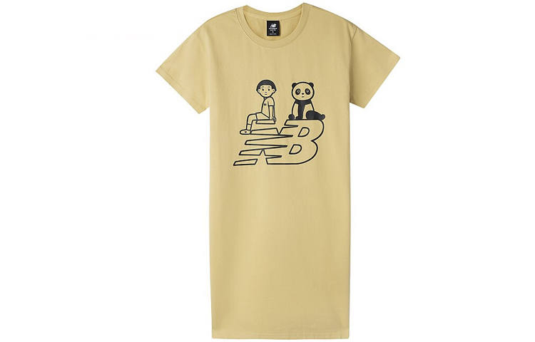 New Balance New Balance Noritake Collection Short Sleeved Dress Women's Yellow