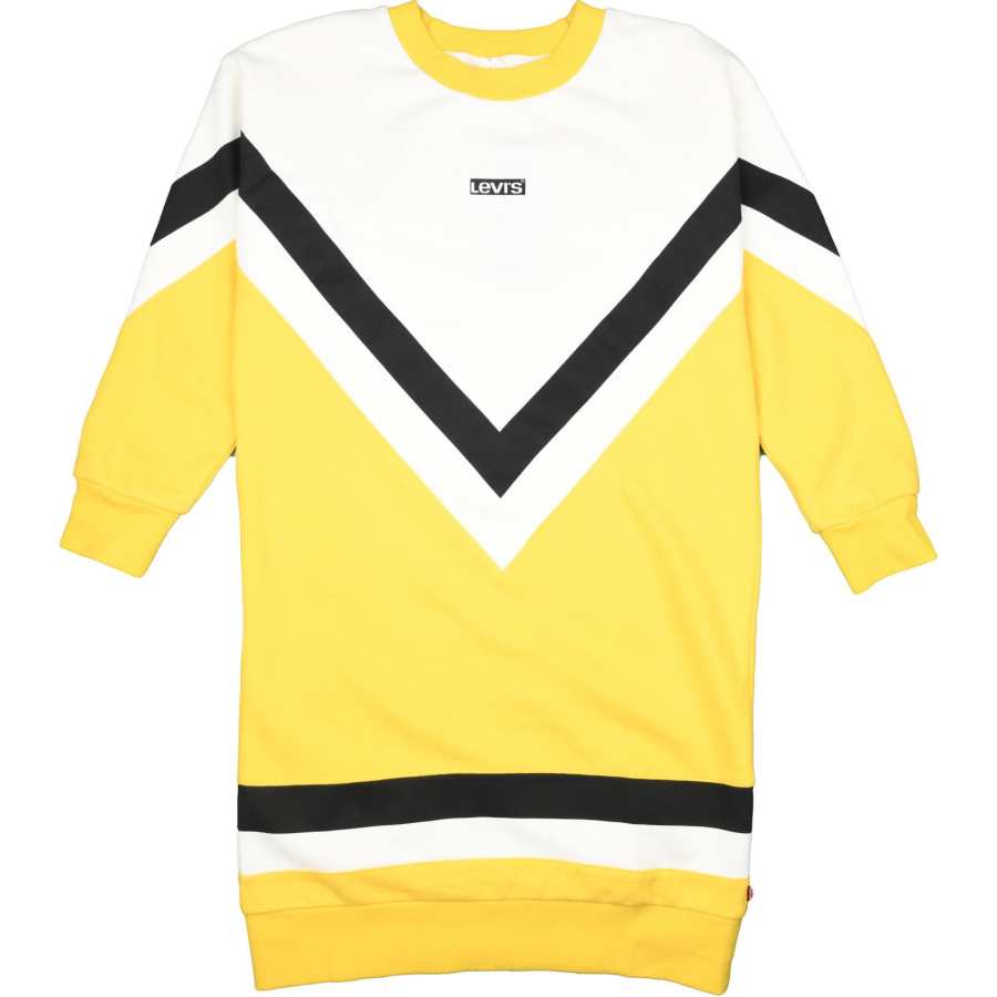 Levis Long Sleeved Dress Women's Yellow