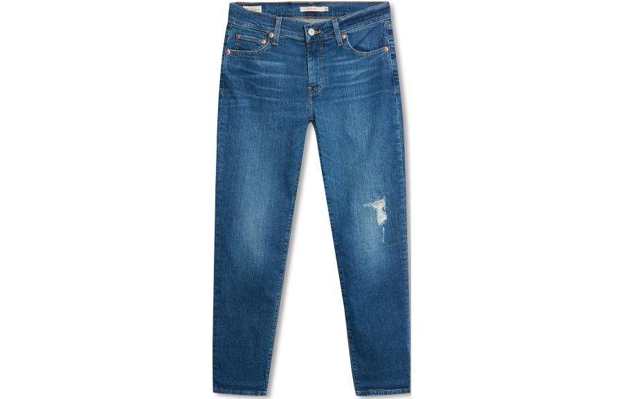 Levis Levis Jeans Women's Blue Moderate Straight Fit Pants