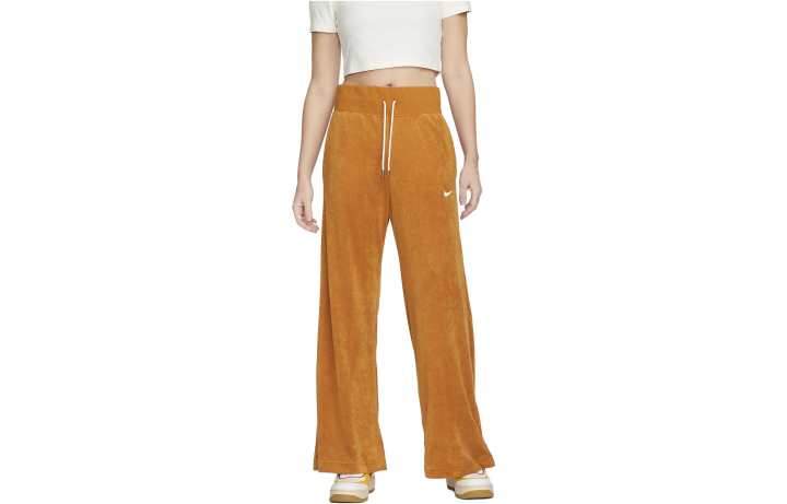 Nike Nike Knitted Sweatpants Women's Desert Ochre Moderate Wide Leg Pants