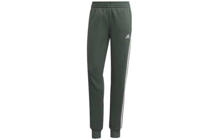 Adidas Adidas Essential Knitted Sweatpants Women's Oxidation Green/White Moderate Cuffed Pants
