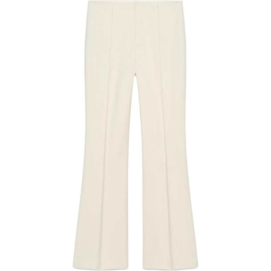 ZARA ZW Casual Pants Women's Raw White