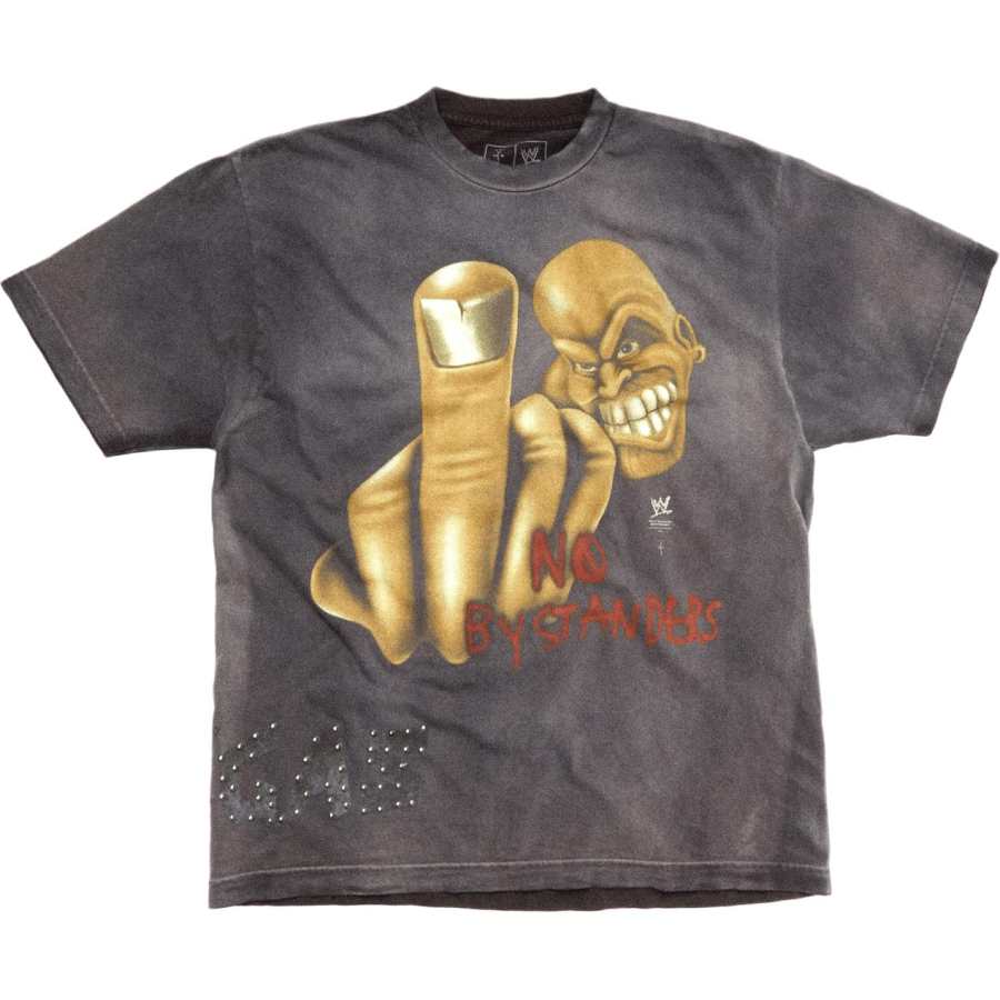 Travis Scott x WWE SS25 T Shirt Unisex Dark Gray