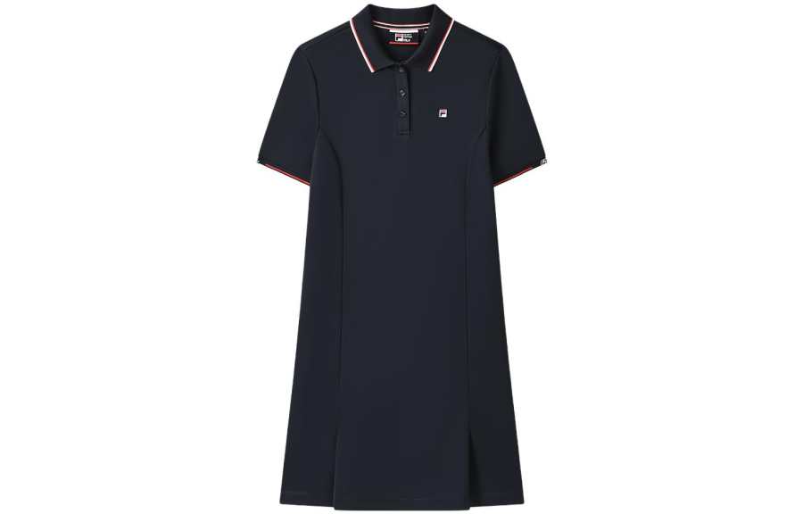 FILA MODERN HERITAGE Short Sleeved Dress Women's Blue