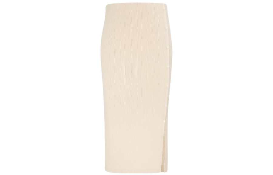 Calvin Klein CK/Calvin Klein Knit Long Skirt Women's Beige