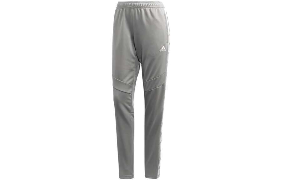 Adidas Adidas Knitted Sweatpants Women's Gray Moderate Skinny Pants