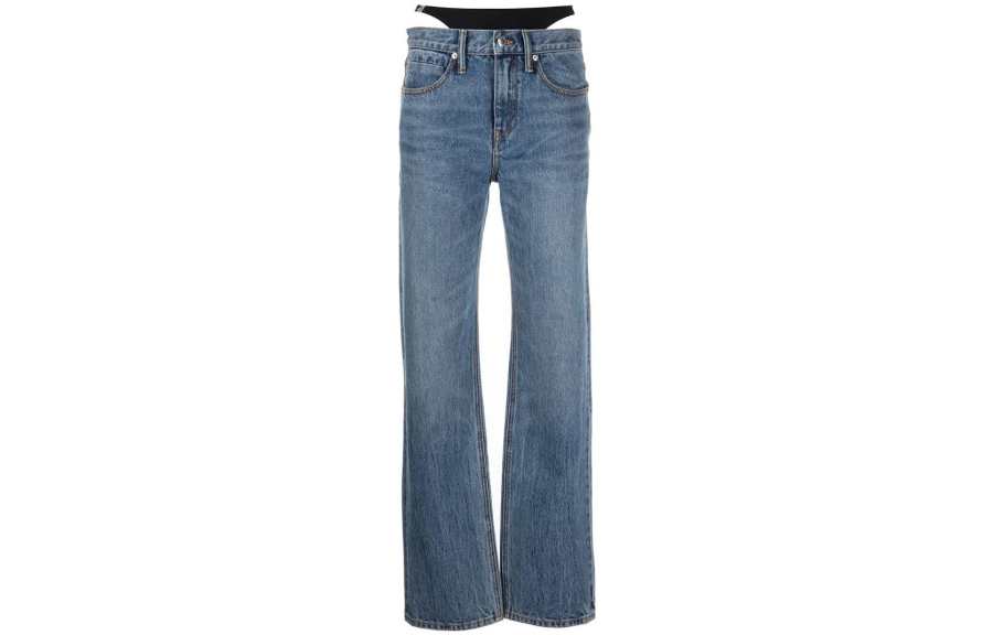 Alexander Wang Alexander Wang Jeans Women's Blue Moderate Bootcut