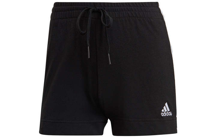 Adidas Adidas ESSENTIALS SLIM 3 STRIPES SHORTS Women's Black