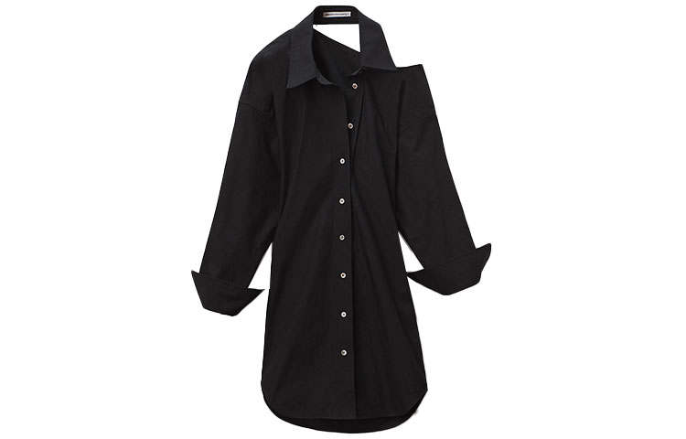 Alexander Wang Long Sleeved Dress Women's Black