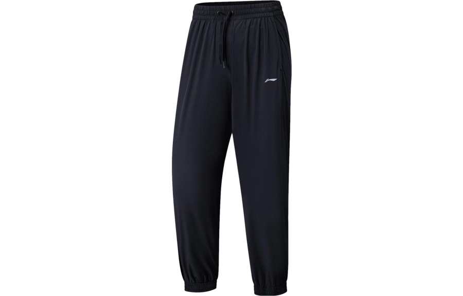 Li-Ning Li Ning Fitness Series Knitted Sweatpants Women's Black