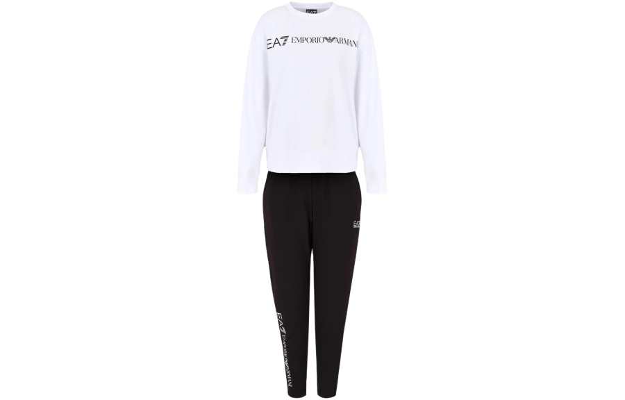 EMPORIO ARMANI EA7 SS24 Sweatshirt Set Women's