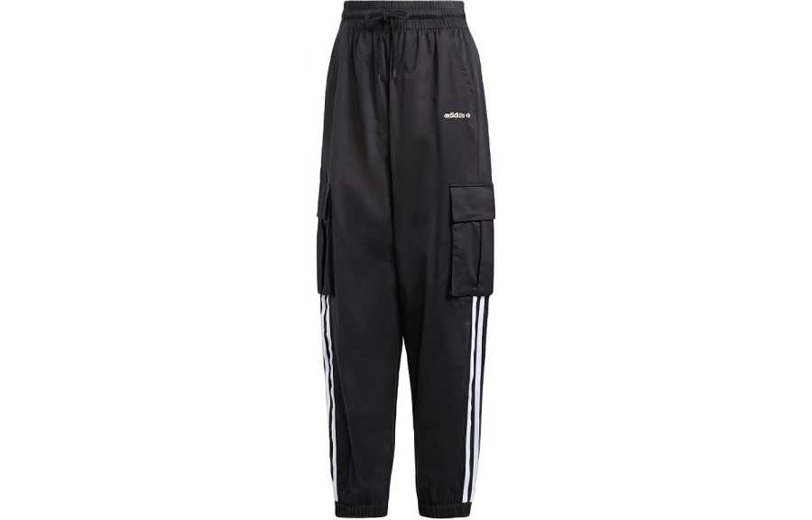 Adidas Originals CARGO PANTS Knitted Sweatpants Women's Black