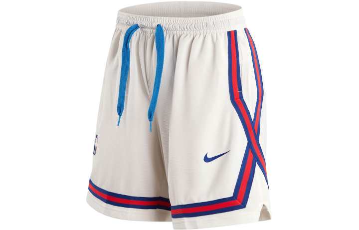 Nike Nike FW22 Dri-Fit Women'ss Striped Logo Drawstring Shorts White