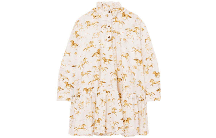 GANNI Long Sleeved Dress Women's