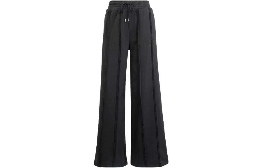 Adidas Originals DISTRESSED SWEAT PANTS Knitted Sweatpants Women's Black