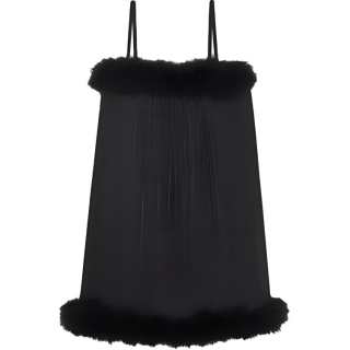 SAINT LAURENT SS21 Sleeveless Dress Women's Black