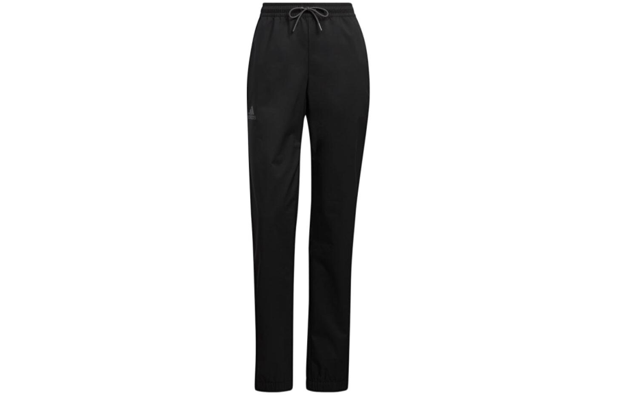 Adidas Adidas Knitted Sweatpants Women's Black Moderate Straight Fit Pants