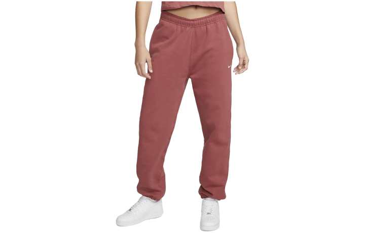 Nike Nike Knitted Sweatpants Women's Rusty Red Moderate Cuffed Pants