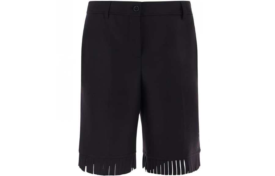 Burberry 【Previous Season】fringed knee-length shorts