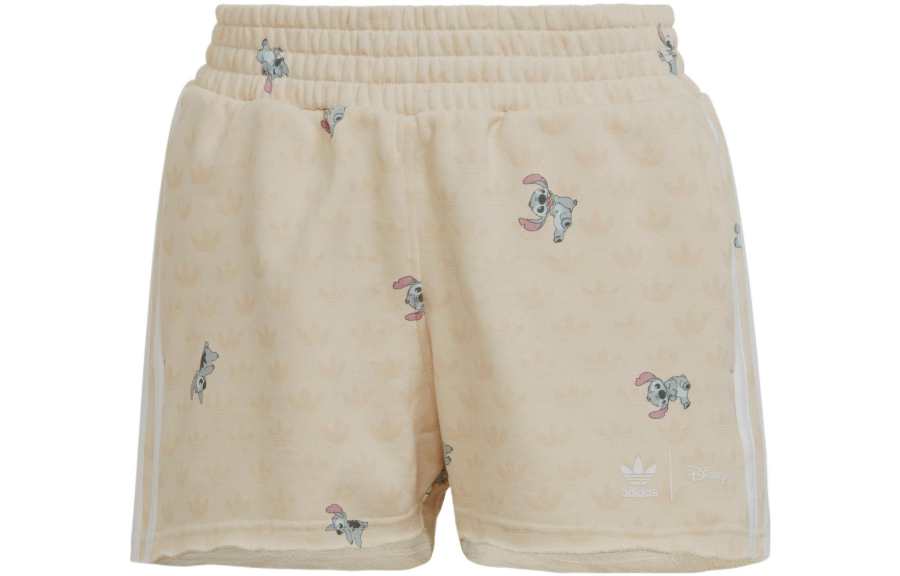 Adidas Originals X Disney Adidas Originals X Disney Casual Shorts Women's Khaki Moderate