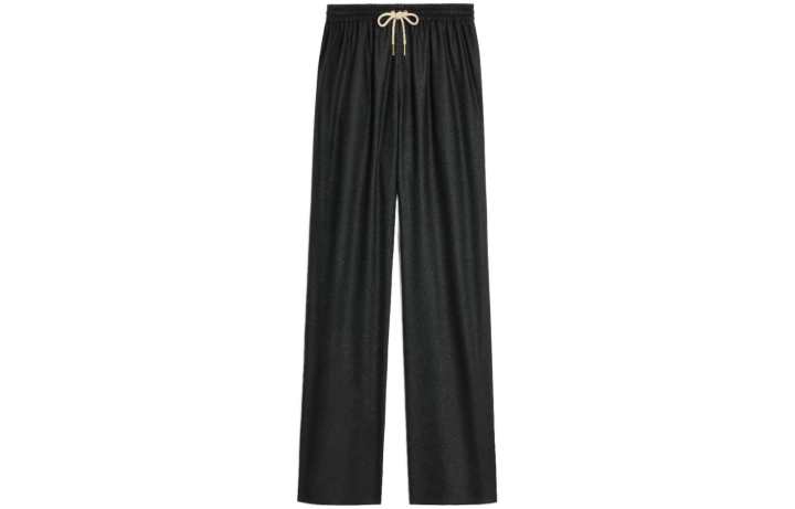 CELINE CELINE Straight Jogging Pants In Cashmere Flannel
