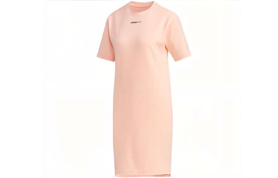Adidas Neo Short Sleeved Dress Women's Pink