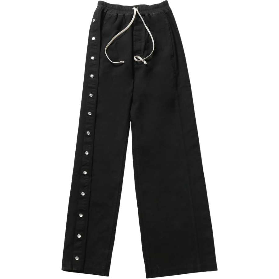 Rick Owens DRKSHDW Cotton Canvas Pusher Pants Black