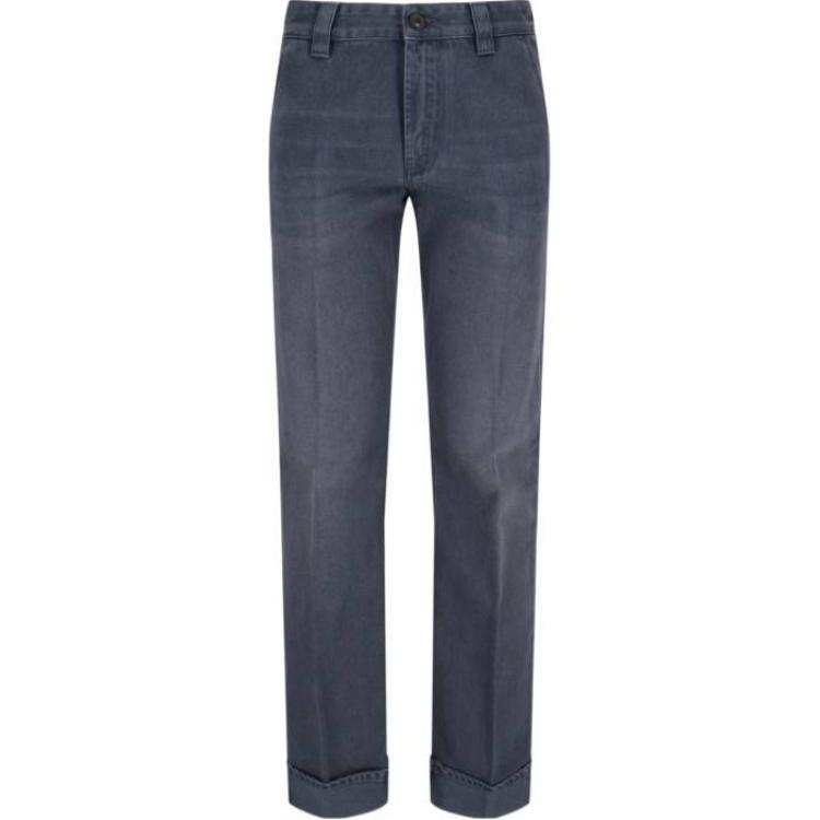 Miu Miu mid-rise straight-leg trousers